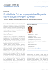 Ductile Metal Oxides Impregnated on Magnetite: New Catalysts in Organic Synthesis