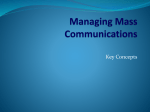 Managing Mass Communications