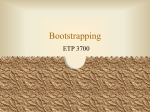 Bootstrapping - Belmont University