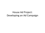 House Ad - Advertising Principles