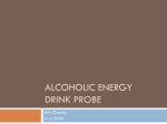 Alcoholic Energy Drink Probe