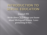 Introduction to Sex Education