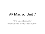 AP Macro: Unit 7 - South Hills High School