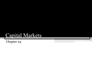 Capital Markets