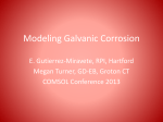 Modeling Galvanic Corrosion