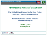 Revitalizing Pakistan Economy - US Pakistan Business Council