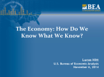 Bureau of Economic Analysis Presentation