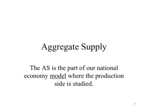 Aggregate Supply