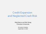 The Causes and Consequences of Credit Expansion