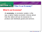 What Is an Economy?