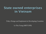 State owned enterprises in vietnam