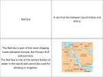 Middle East Vocab - Literacy Strategies 1