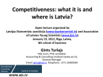 globalization and the competitiveness of enterprises