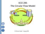 ECO 285 The Circular Flow Model