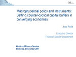 Macroprudential policy and systemic risk