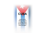 A Taste of Cuba - University of Dayton : Homepages