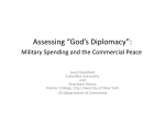 Buying Peace or Buying Arms ?: Military Spending in the