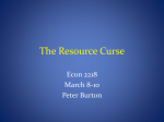 The Resource Curse
