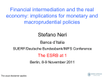 Financial intermediation and the real economy