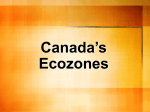 Canada`s Ecozones - St. Basil Secondary