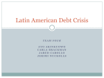 Latin American Debt Crisis
