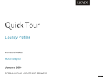 Quick Tour: Lloyd's International Reach