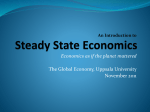 Steady State Economics