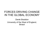 Forces Driving Change in the Global Economy