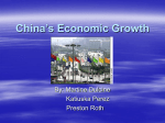China’s Economic Growth