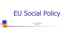 EU Social Policy - The Economics Network