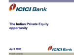 The Indian Private Equity Opportunity