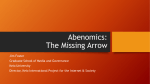 Abenomics: The Missing Arrow: Promoting Growth through ICT