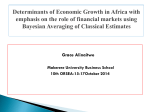 Determinants of economic growth in Africa