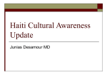 Haiti Cultural Awareness Update