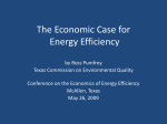 The Case for Energy Efficiency