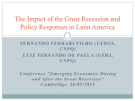 The Impact of the Great Recession and Policy Responses in