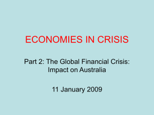 ECONOMIES IN CRISIS