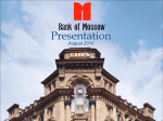 Presentation - Банк Москвы
