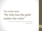 Golden Rule - ander europa
