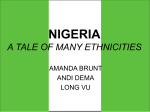 NIGERIA A TALE OF ONE COUNTRY