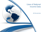 Uses of National Income Data
