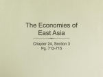 The Economies of East Asia