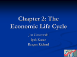 Chapter 2: The Economic Life Cycle