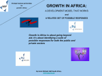 The Investment Environment in Africa “Cutting Red Tape for