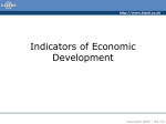 ###Indicators of Economic Development