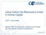 Carbon Taxes and Fiscal Deficits