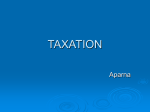 TAXATION - PBworks