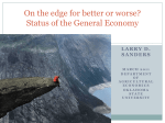 The General Economy, Political Change & the Next Farm Bill