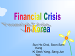 Financial Crisis in Korea