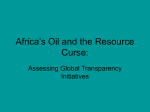Africa’s Oil and the Resource Curse: